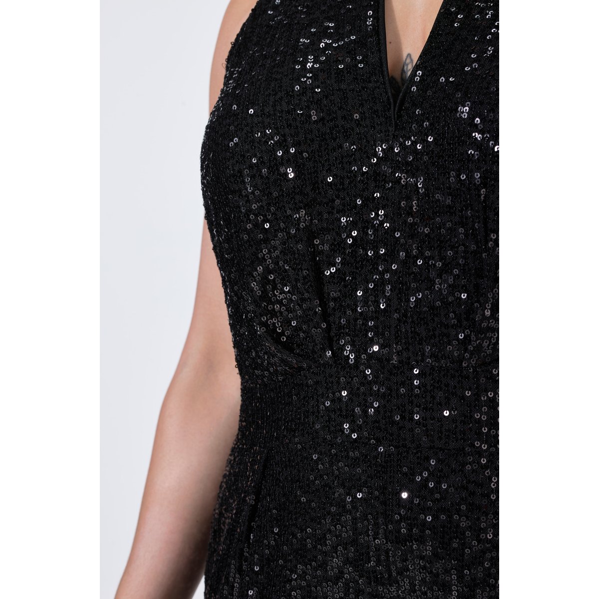Combinaison à paillettes noir, ULLA POPKEN