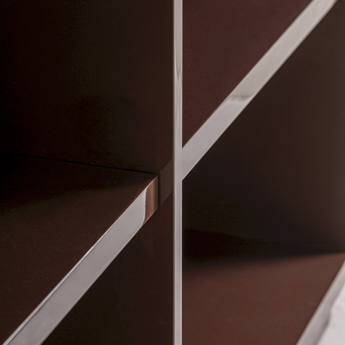 Comptoir de bar en bois marron brillant, RECOLLECTION
