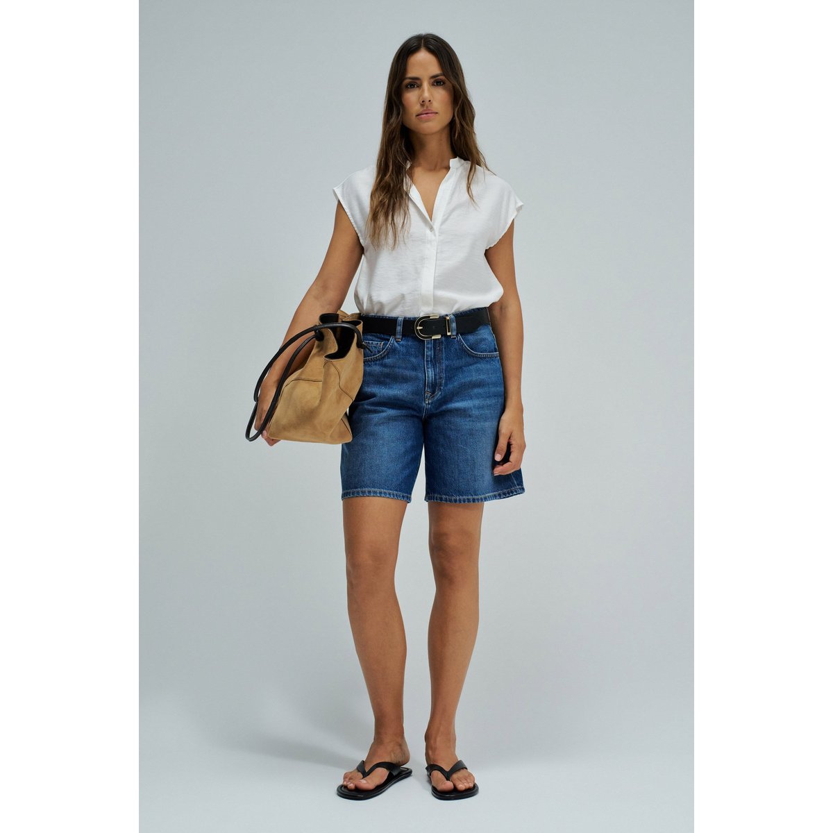 SHORTS EN DENIM beige, SALSA JEANS