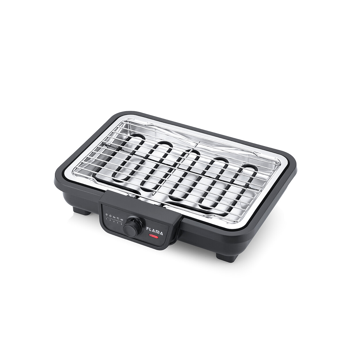 Grelhador Elétrico de Resistência 2200W 4361FL, FLAMA preto , FLAMA