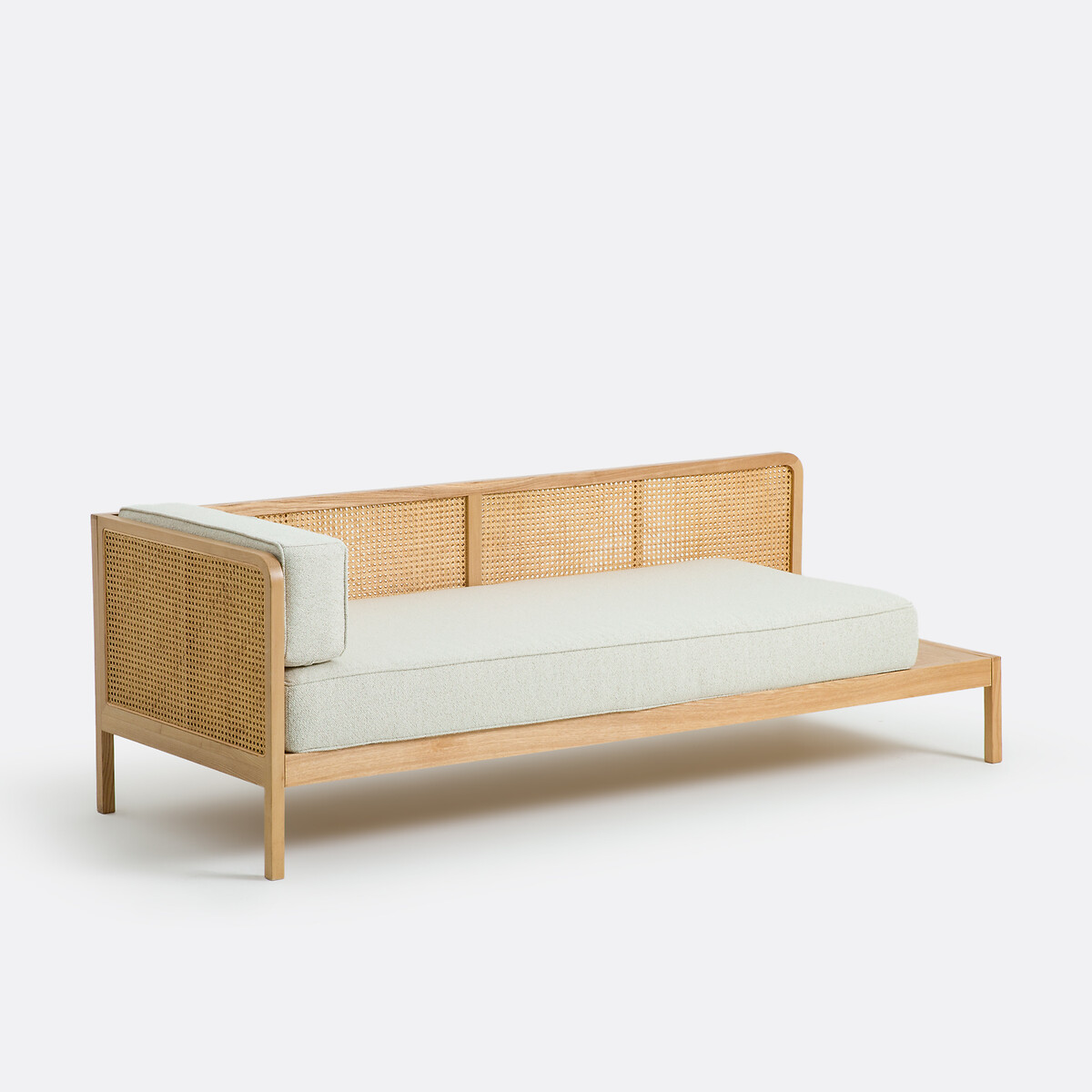 Cama de día bouclette, Scillia crudo, LA REDOUTE INTERIEURS