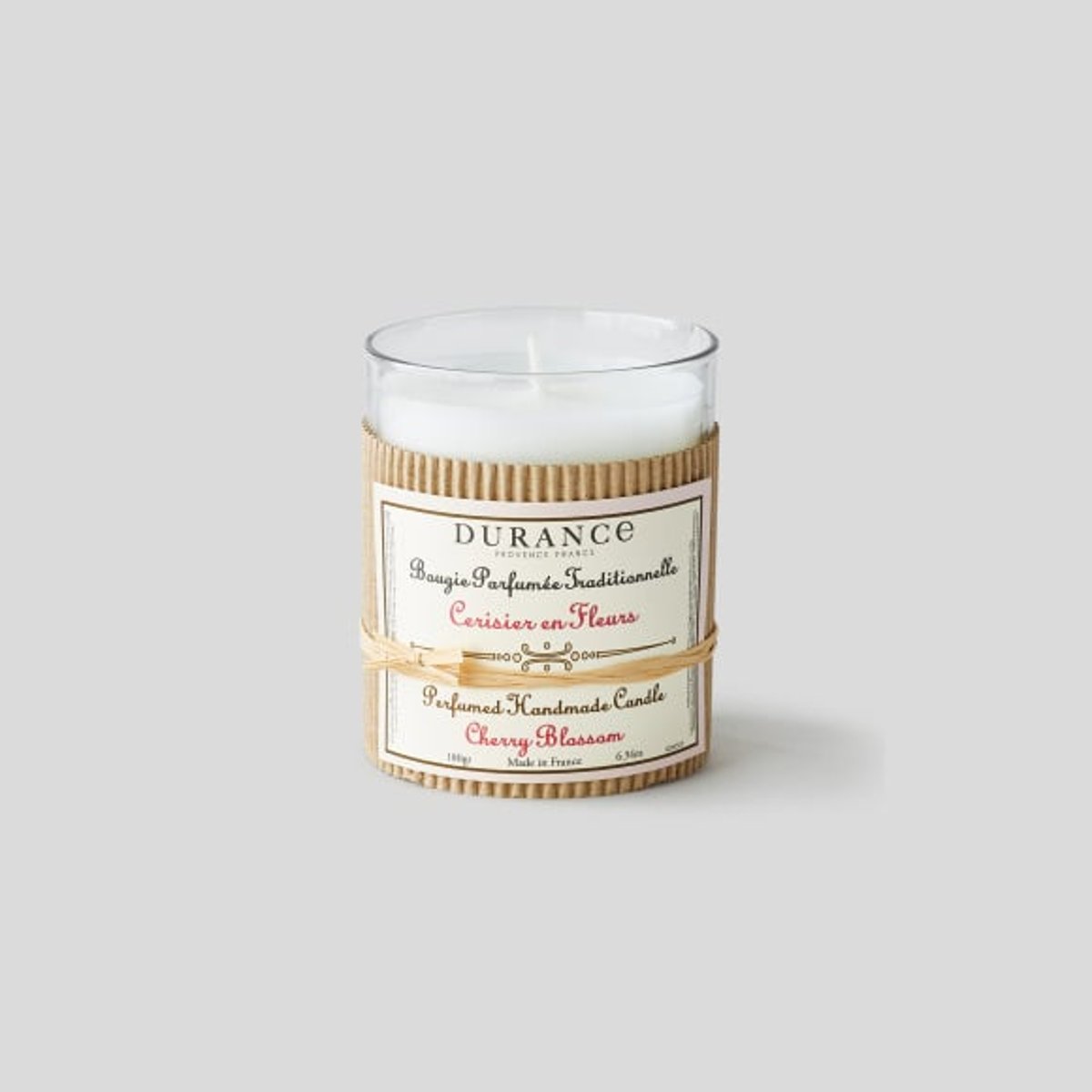 Bougie parfumée CERISIER EN FLEURS couleur unique, DURANCE