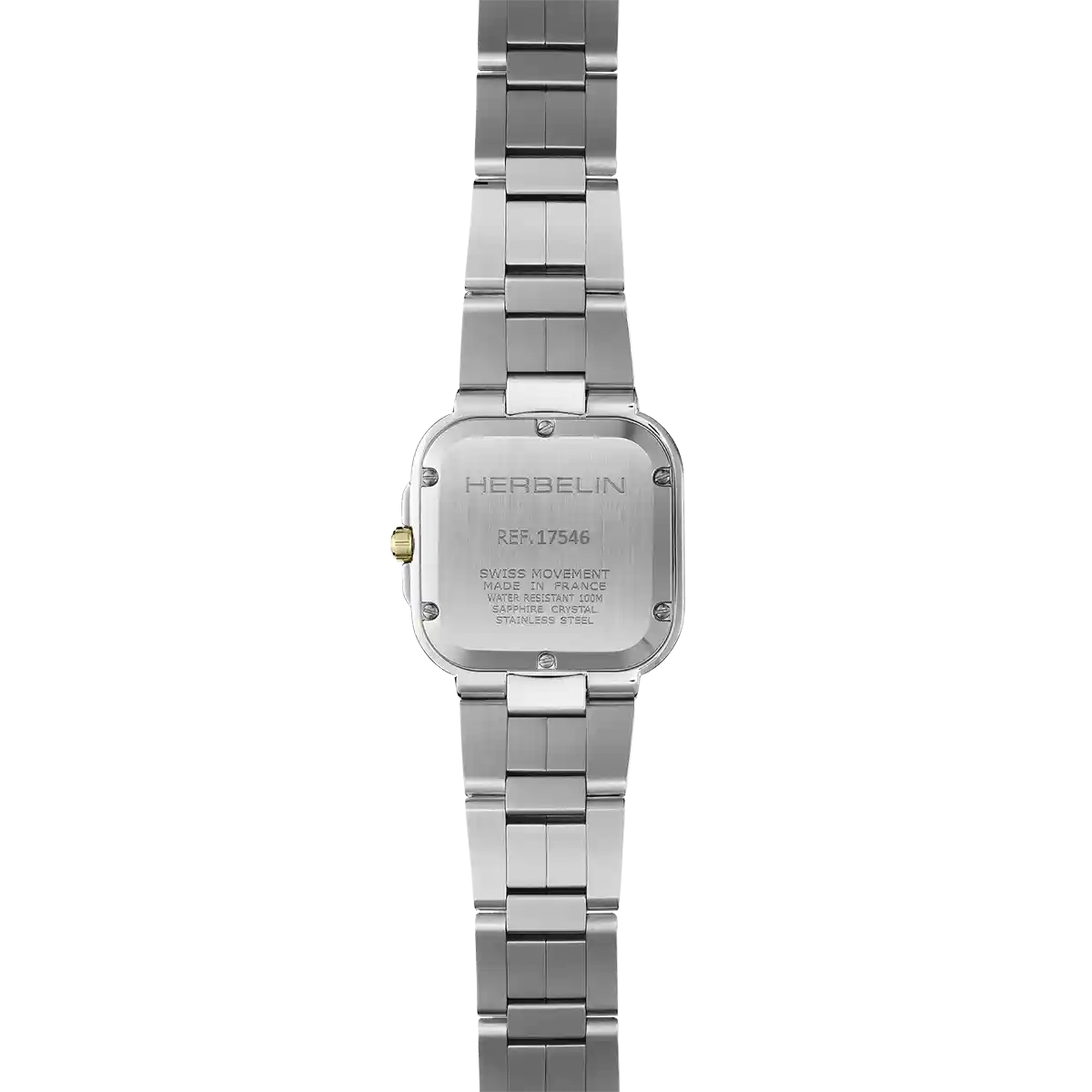 Montre Analogique CAP CAMARAT argenté nacre blanche argenté, HERBELIN
