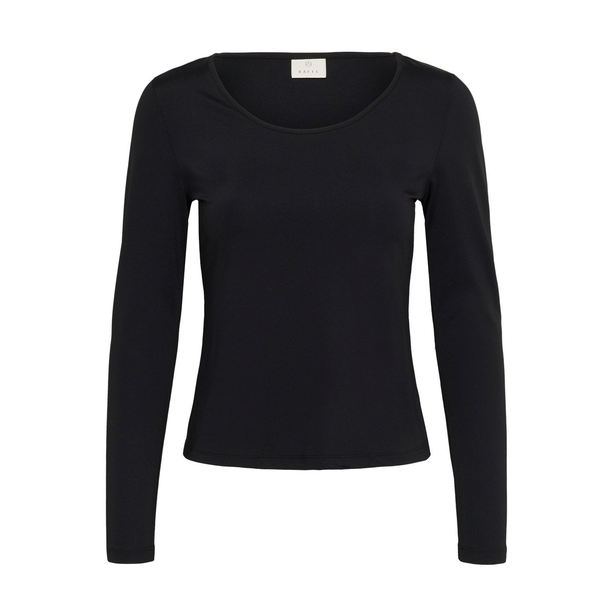 T-shirt à manches longues noir black deep, KAFFE