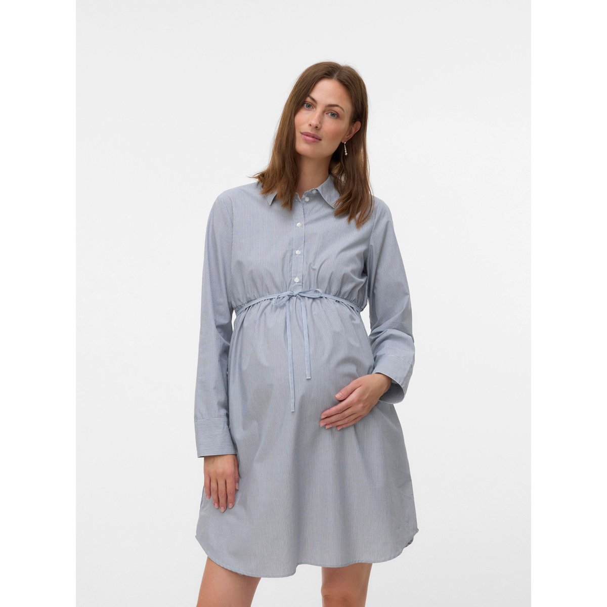 Robe Chemise snow white, MAMA LICIOUS