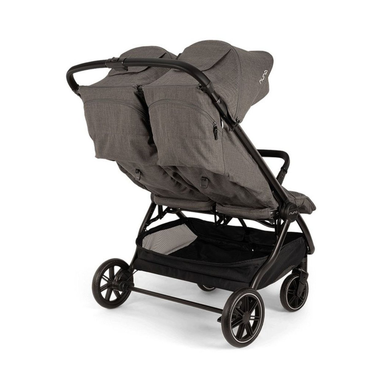 Poussette double Trvl Dubl gris, NUNA