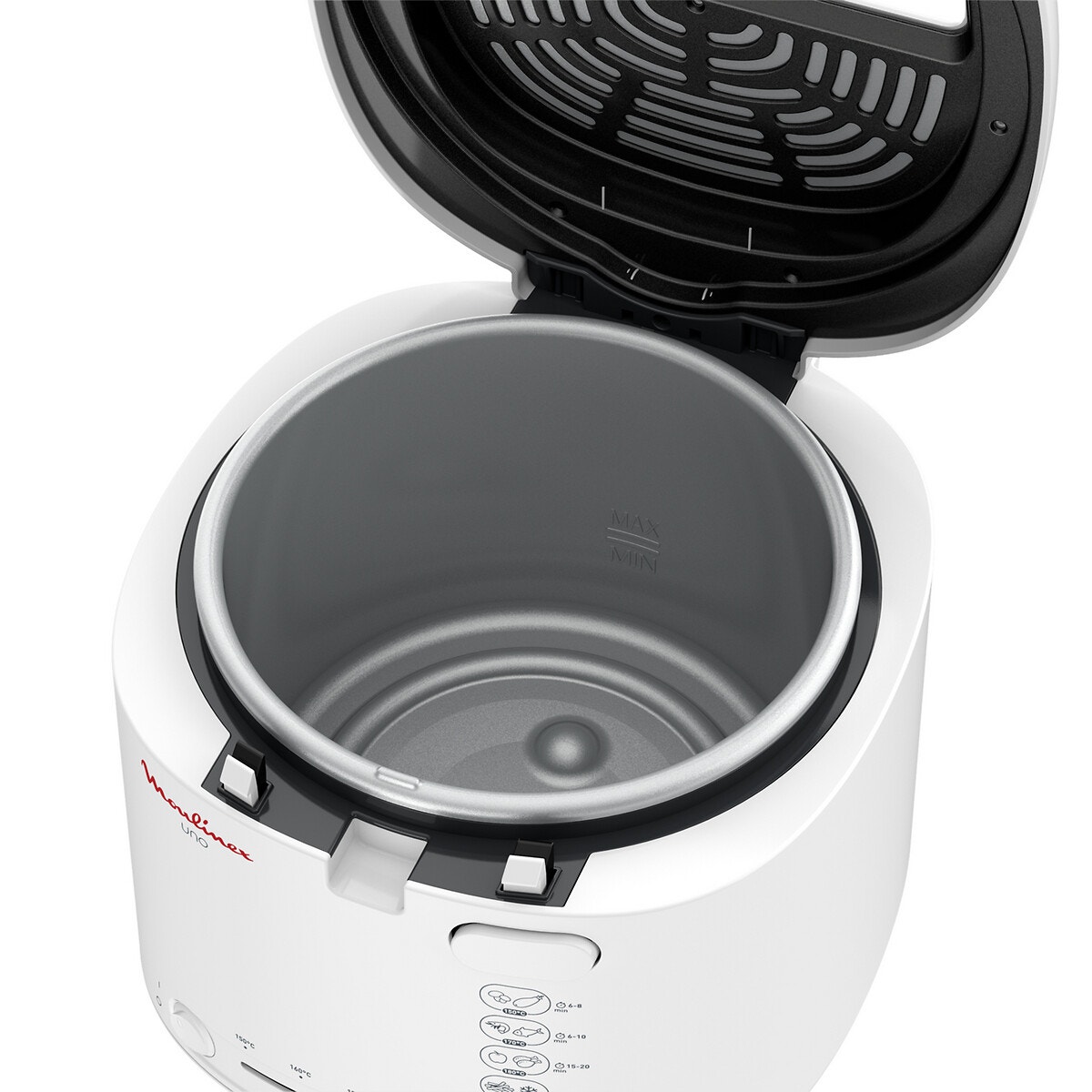 Friteuse compacte UNO AF203110 blanc, MOULINEX