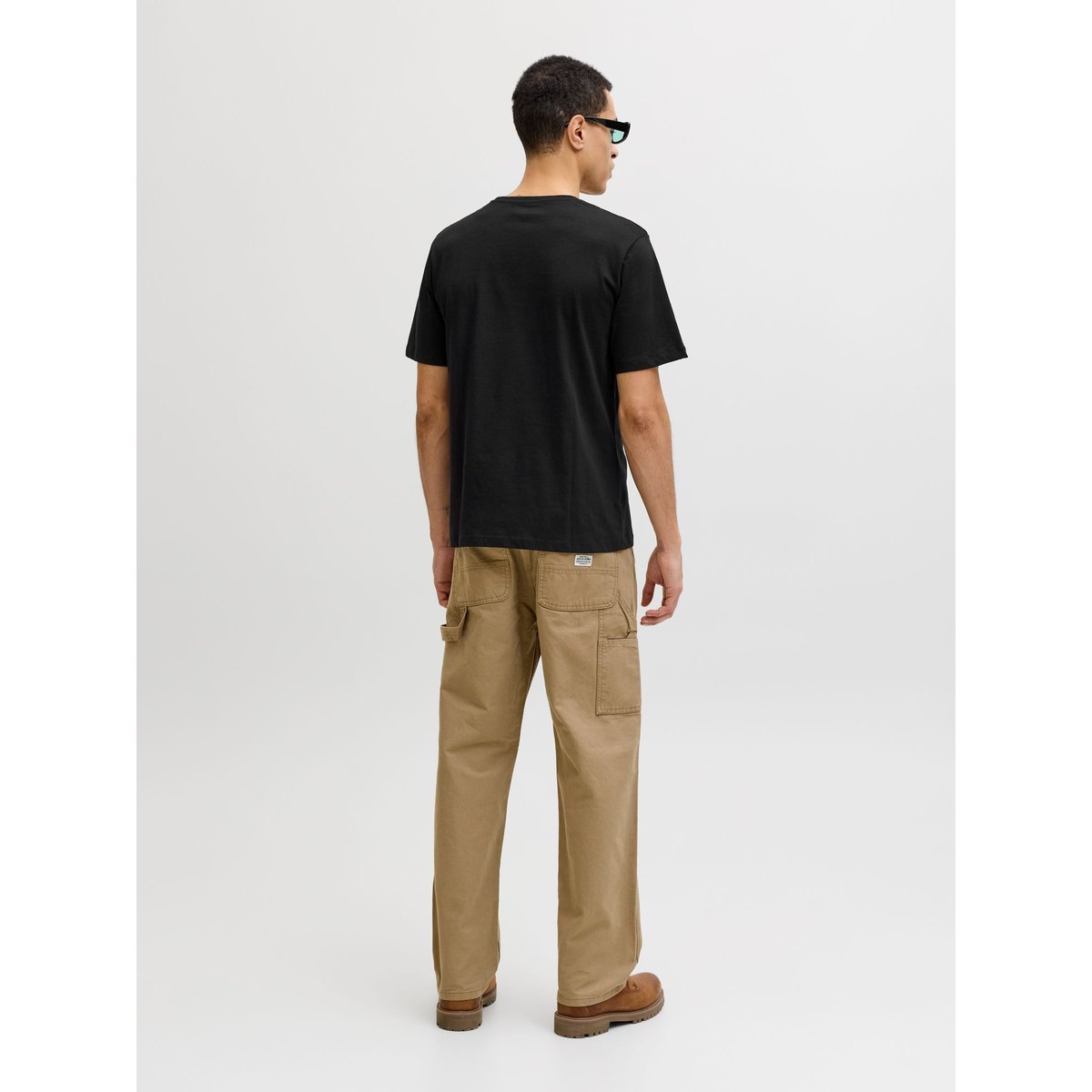 T-Shirt noire - black, JACK & JONES