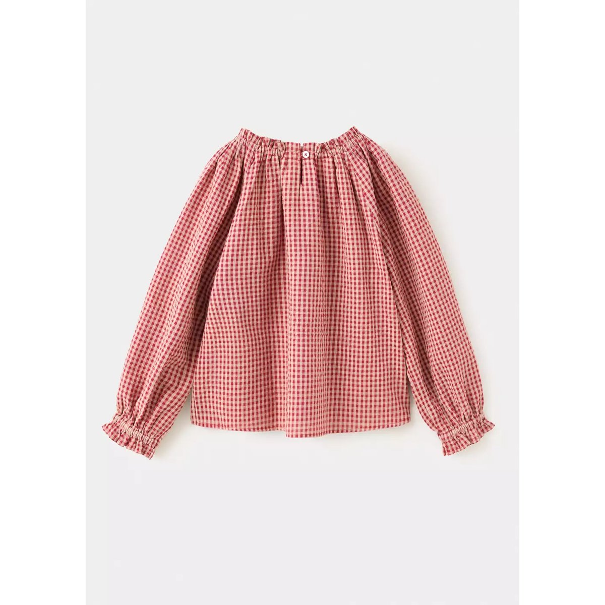 Blouse à carreaux vichy rouge, MANGO BABY