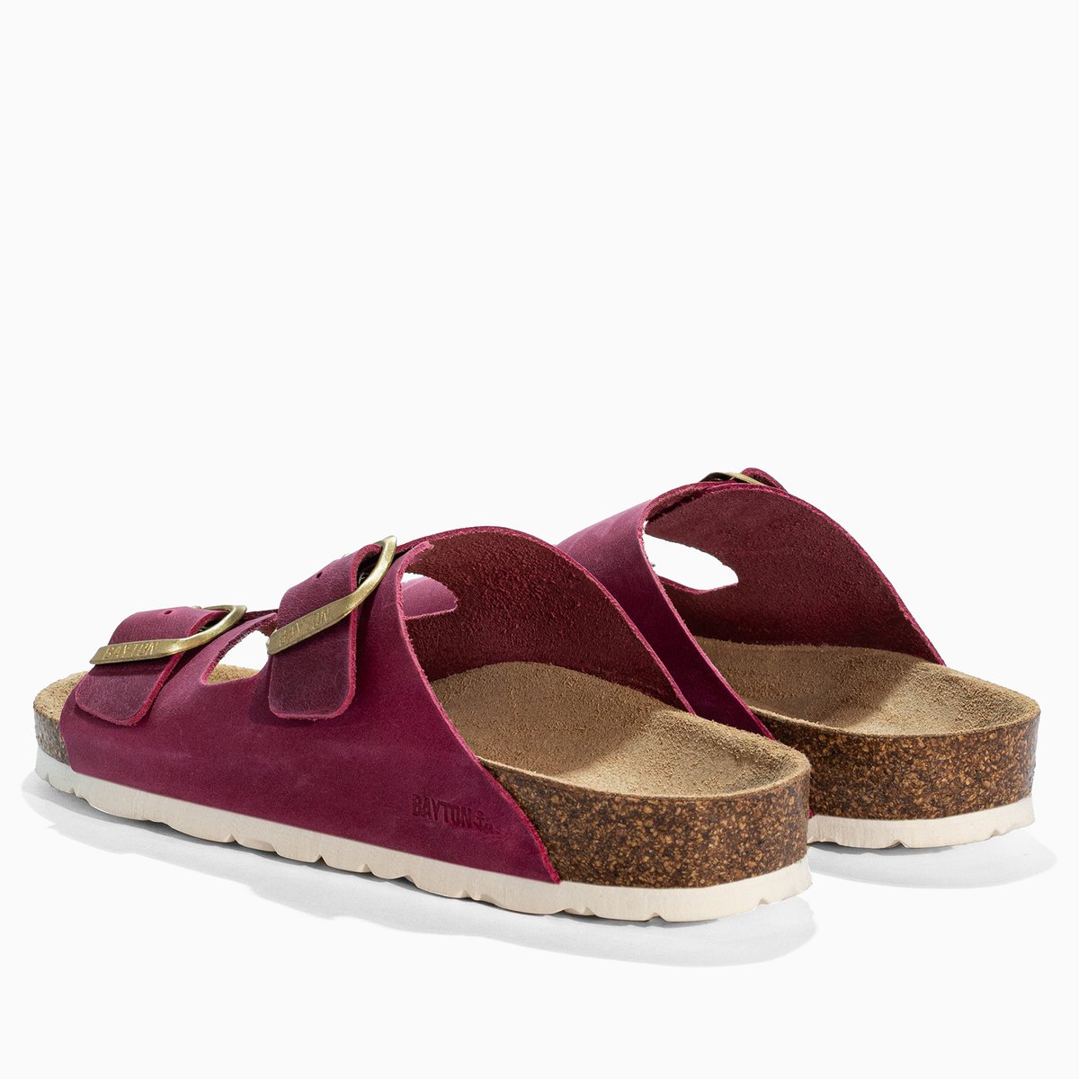 Sandales en cuir ATLAS pink, BAYTON