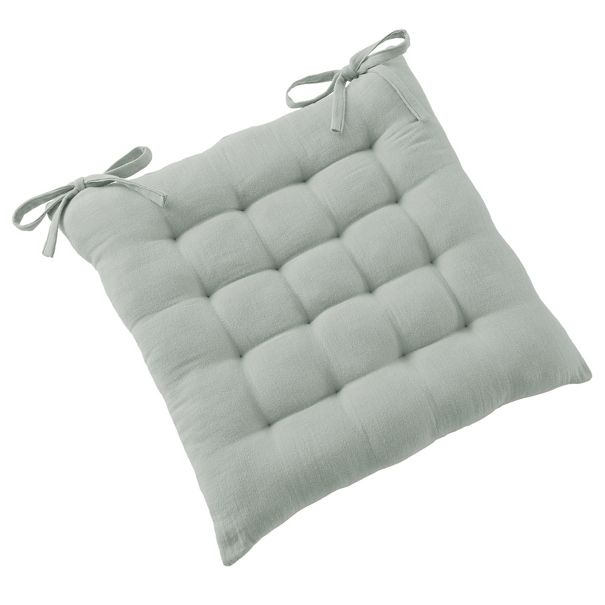 Coussin de chaise 40x40 cm Gaze de Coton Terra Eucalyptus eucalyptus, EDEN