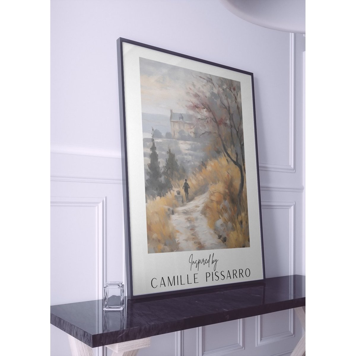 Affiche Camille Pissarro n°7 blanc, L'AFFICHERIE