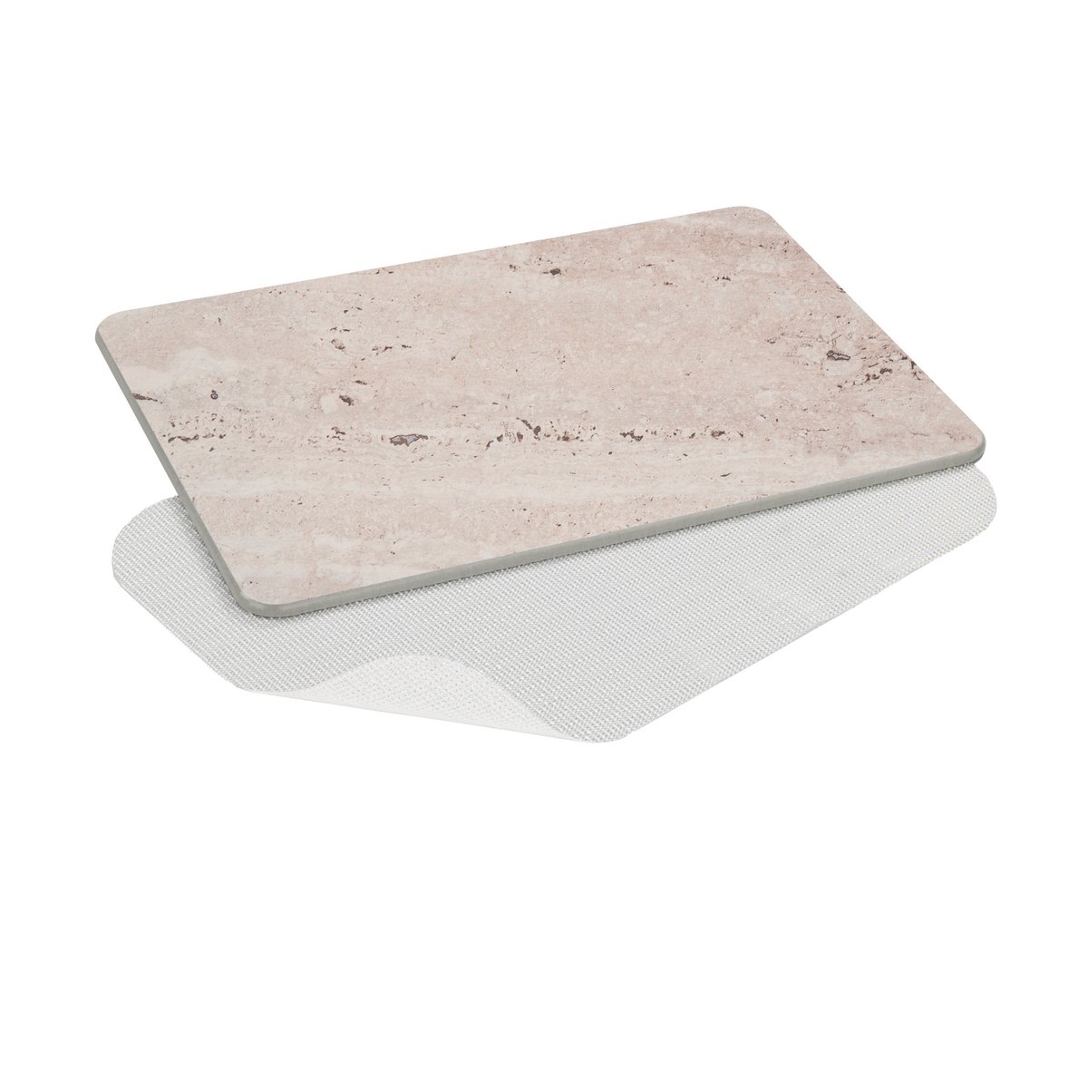 Tapis de bain antidérapant en diatomite PUNA beige, WENKO
