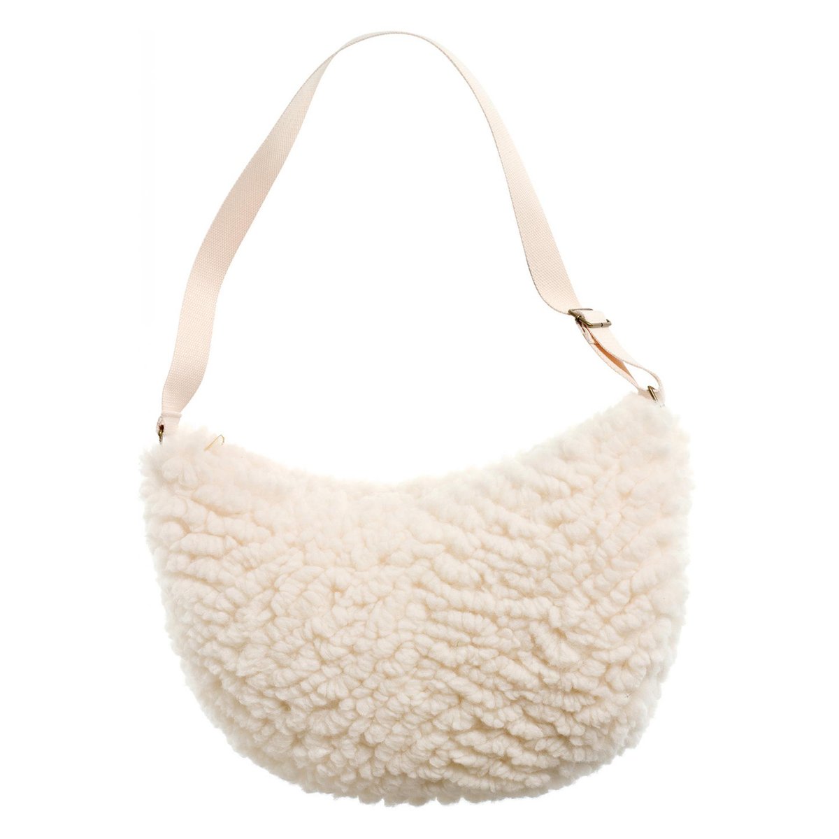 Sac demi-lune Noam neige, VIVARAISE