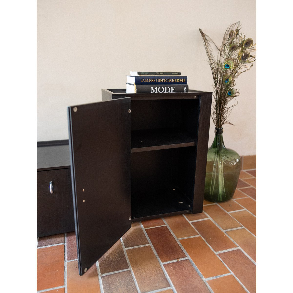 Meubles de rangement style contemporain Gustave N°1621 - Bon état noir, DEBONGOUT