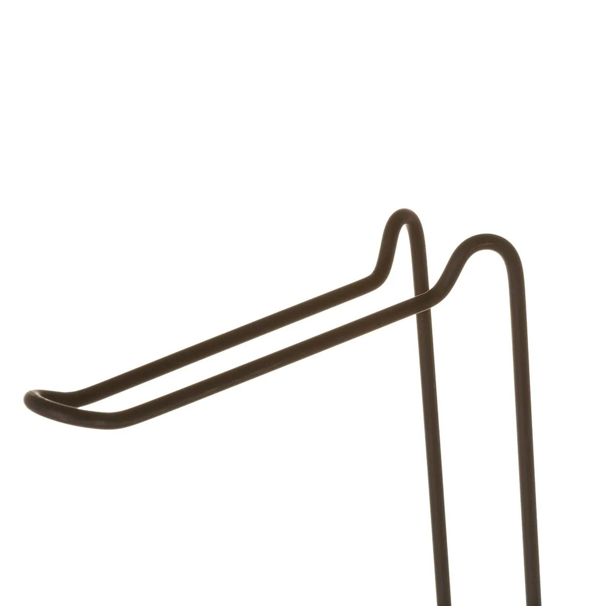 Dérouleur papier toilette métal noir 15x15x54cm noir, WADIGA