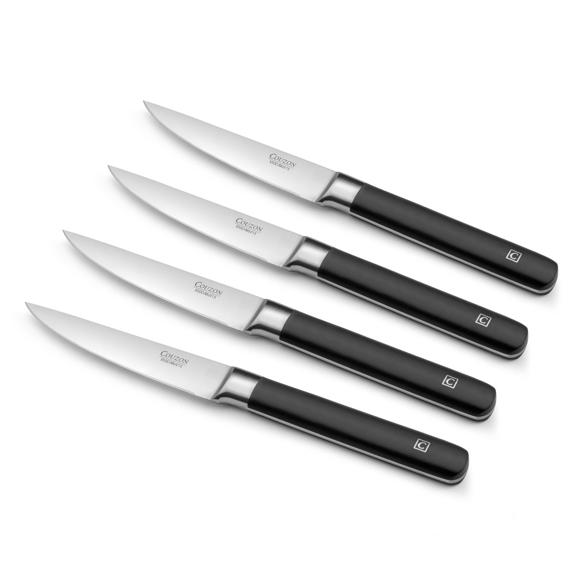 Coffret 4 couteaux steak - KASARO noir, COUZON