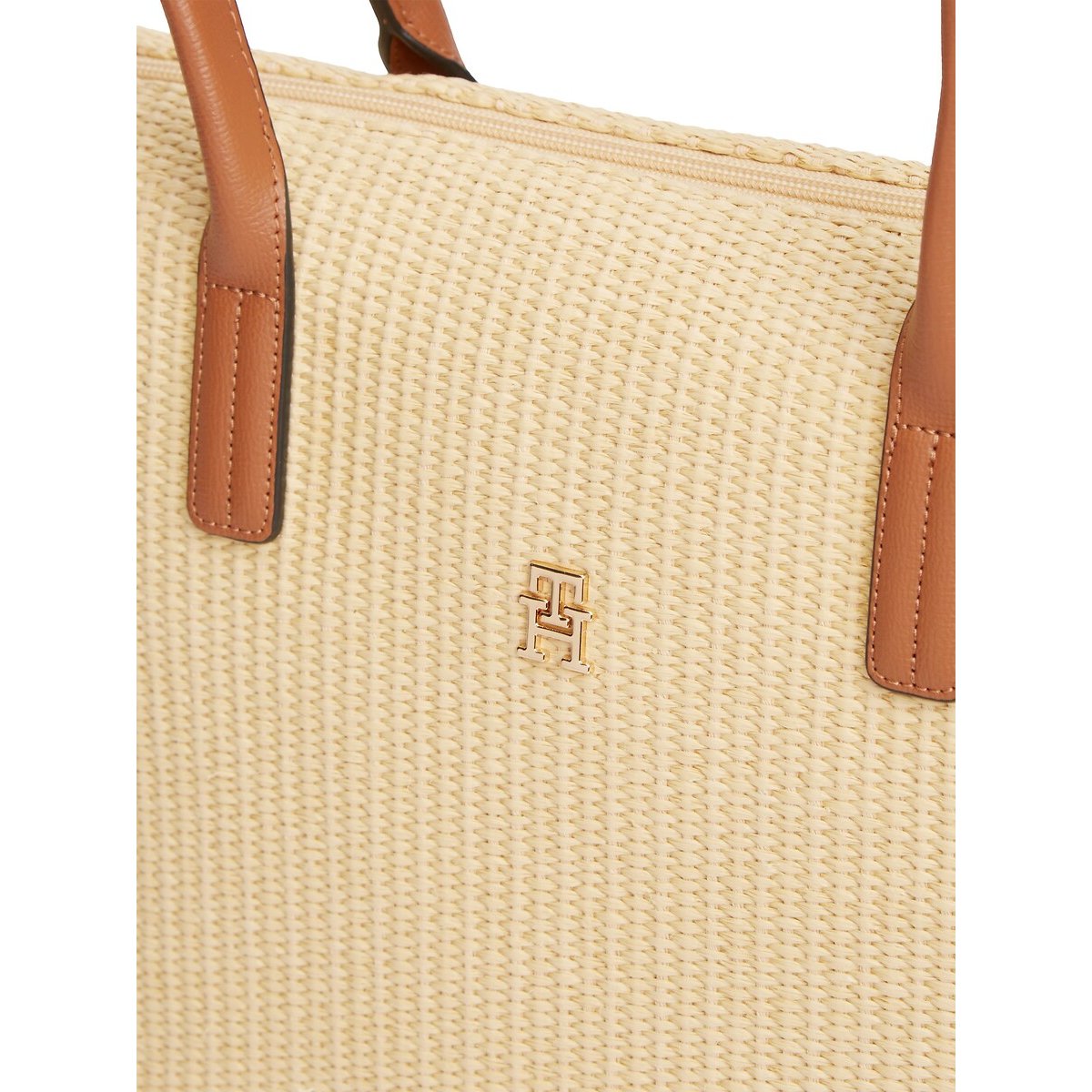 Tote bag, POPETTE RAFFIA natural, TOMMY HILFIGER
