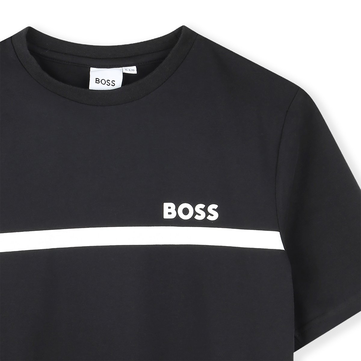 Tee-shirt manches courtes black, BOSS KIDSWEAR