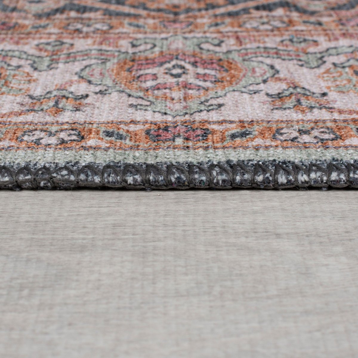 Tapis lavable de couloir BRIONY rose, FLAIR RUGS