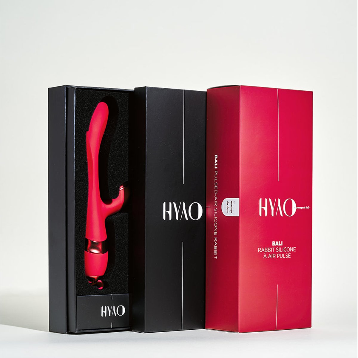 Stimulateur Clitoridien Rabbit Bali rouge, HYYO