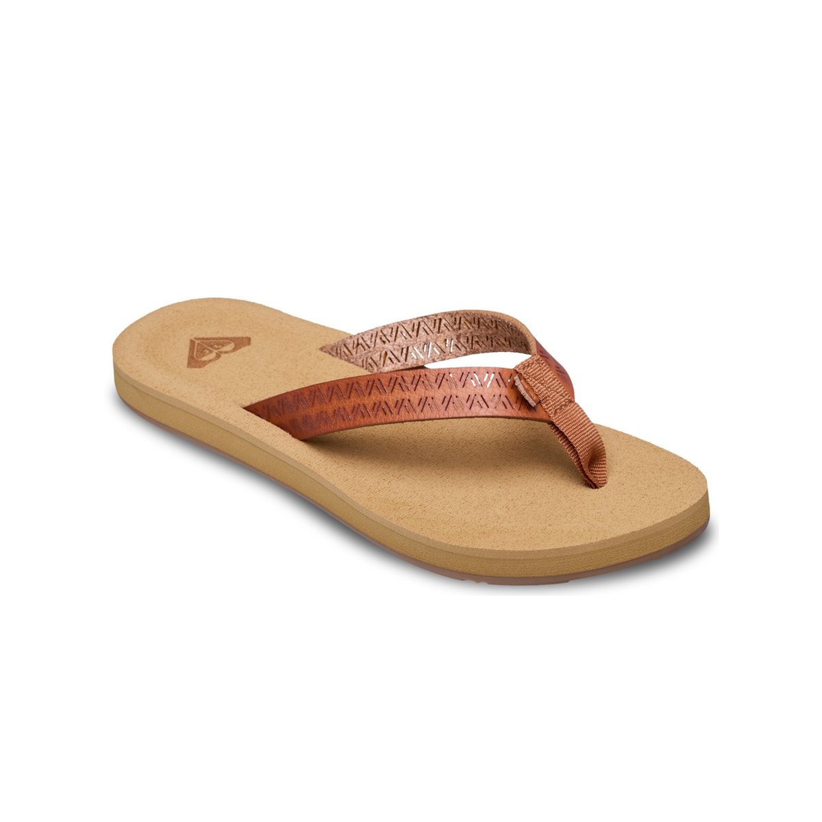 Sandales PORTO MOTIF. beige tan, ROXY
