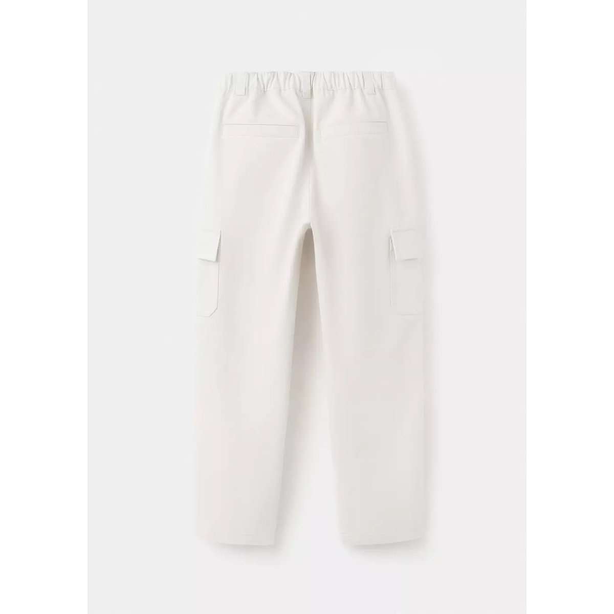 Pantalon cargo coton écru, MANGO KIDS