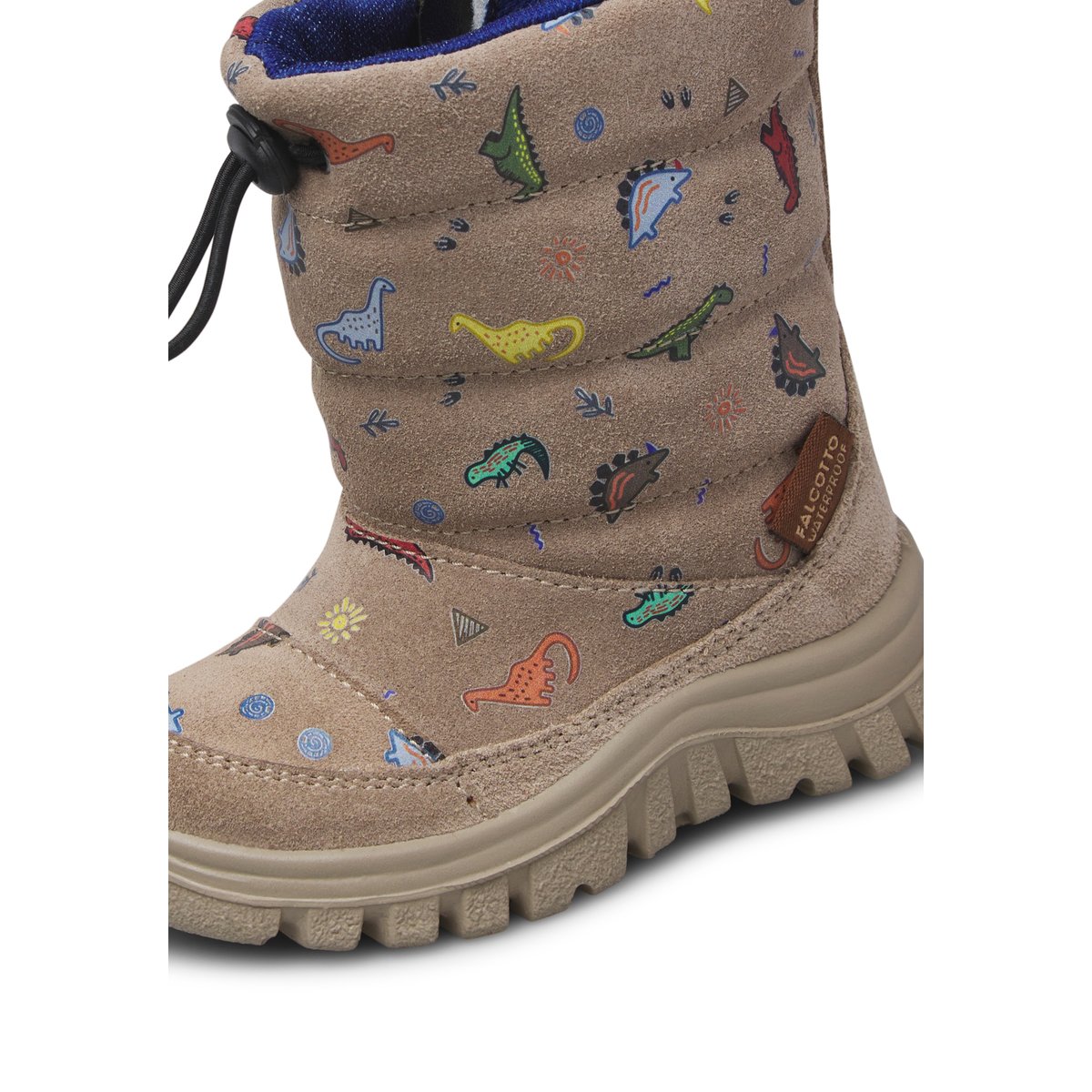 Bottes en daim POZNURR 4 WP gris tourterelle-, FALCOTTO