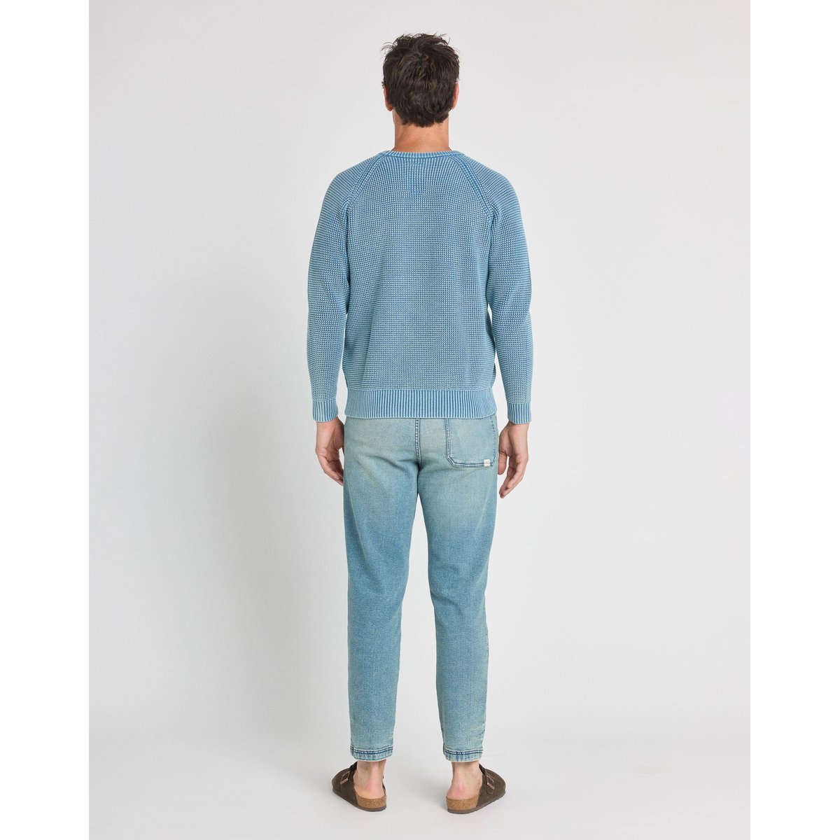 PANTALON LOOSE LAFIT bleu, PULLIN