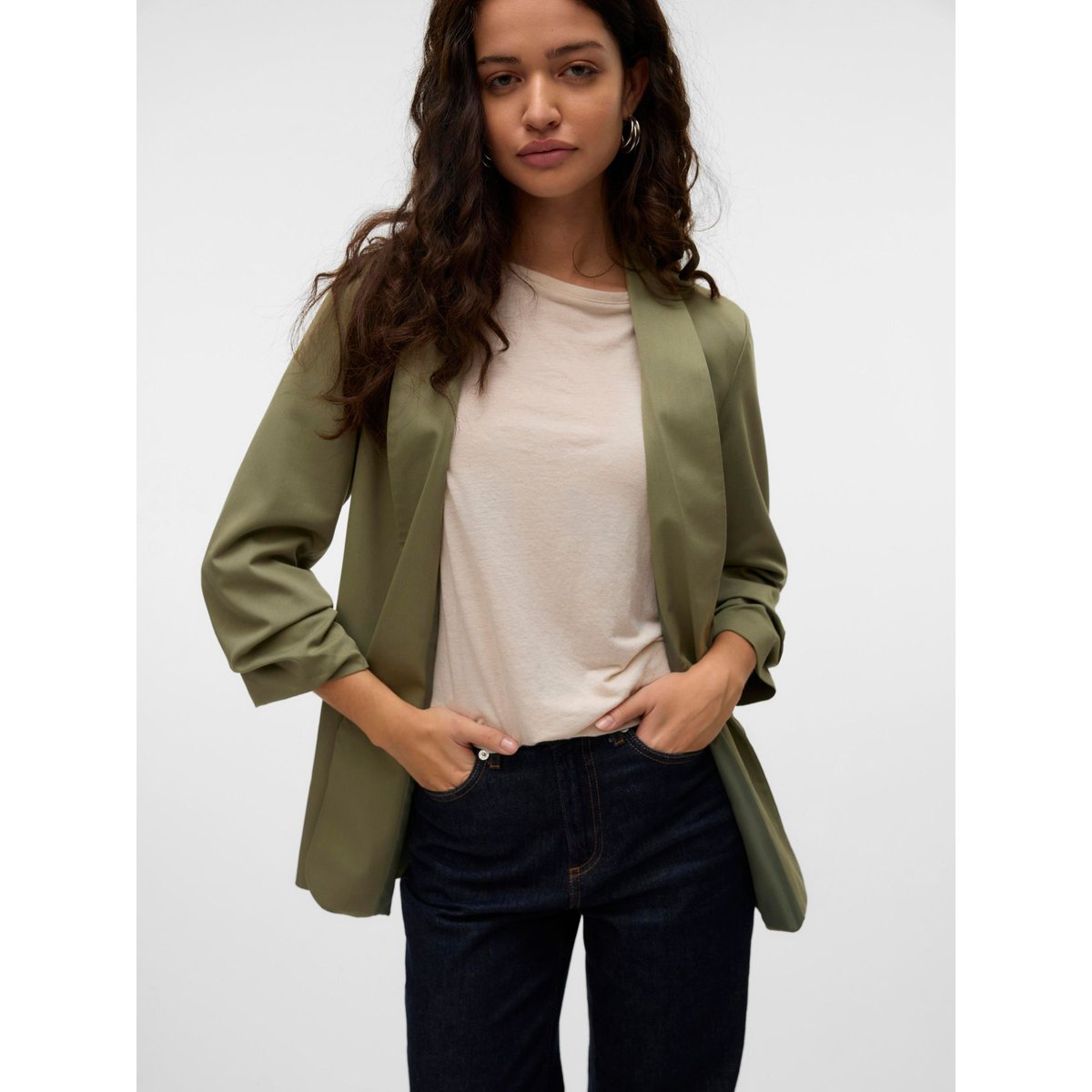 Blazer deep lichen green, VERO MODA