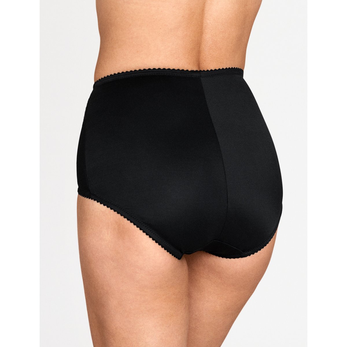 Gaine-culotte FLORAL SUN noir, MISS MARY OF SWEDEN