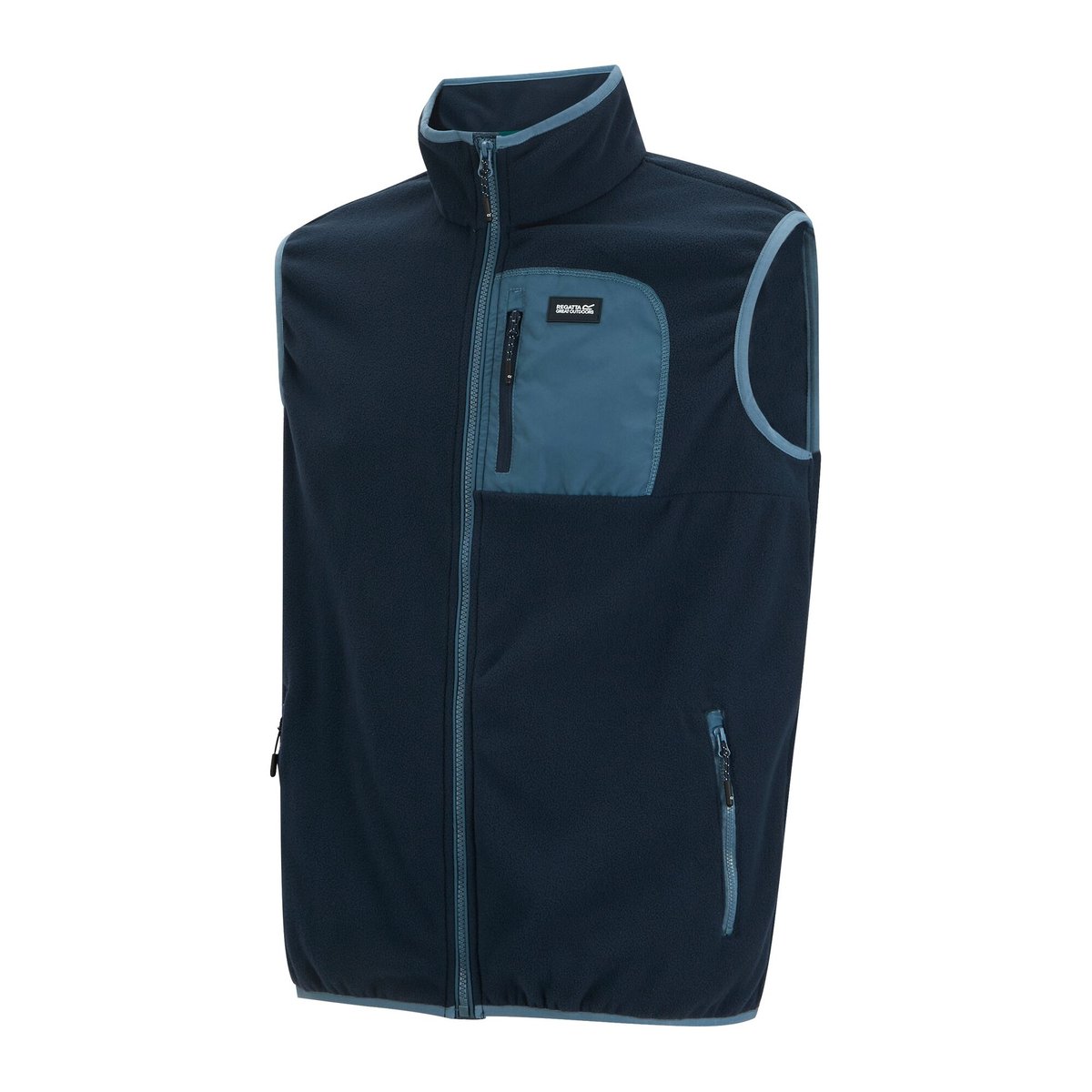 Veste sans manches à col montant FRANKIE bleu marine / bleu de gris, REGATTA