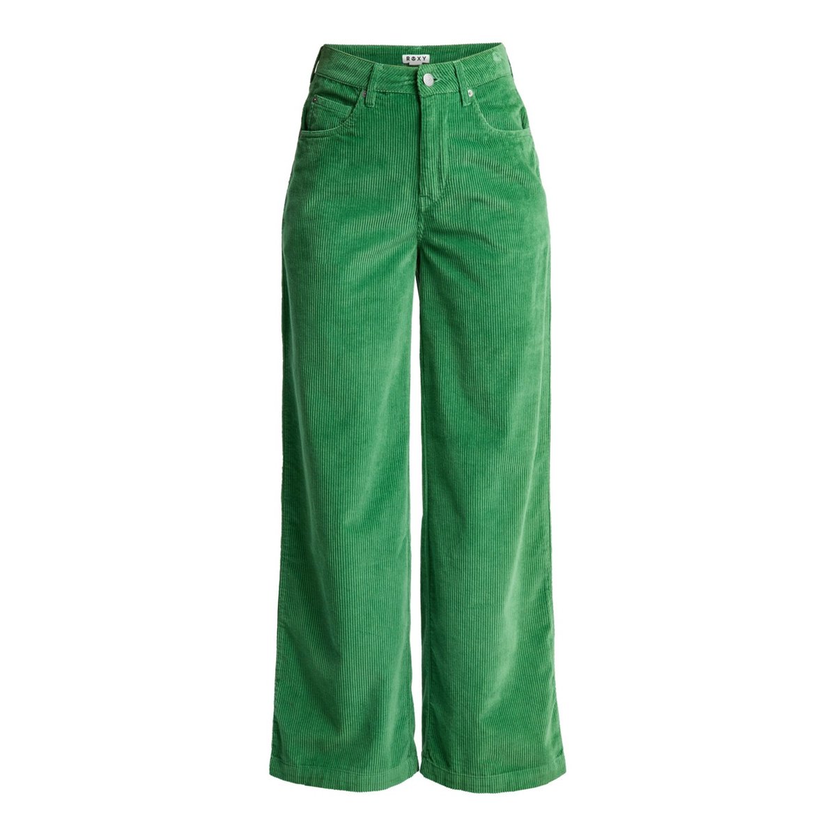Pantalon en velours côtelé SURF ON CLOUD CORD. vert deep grass green, ROXY