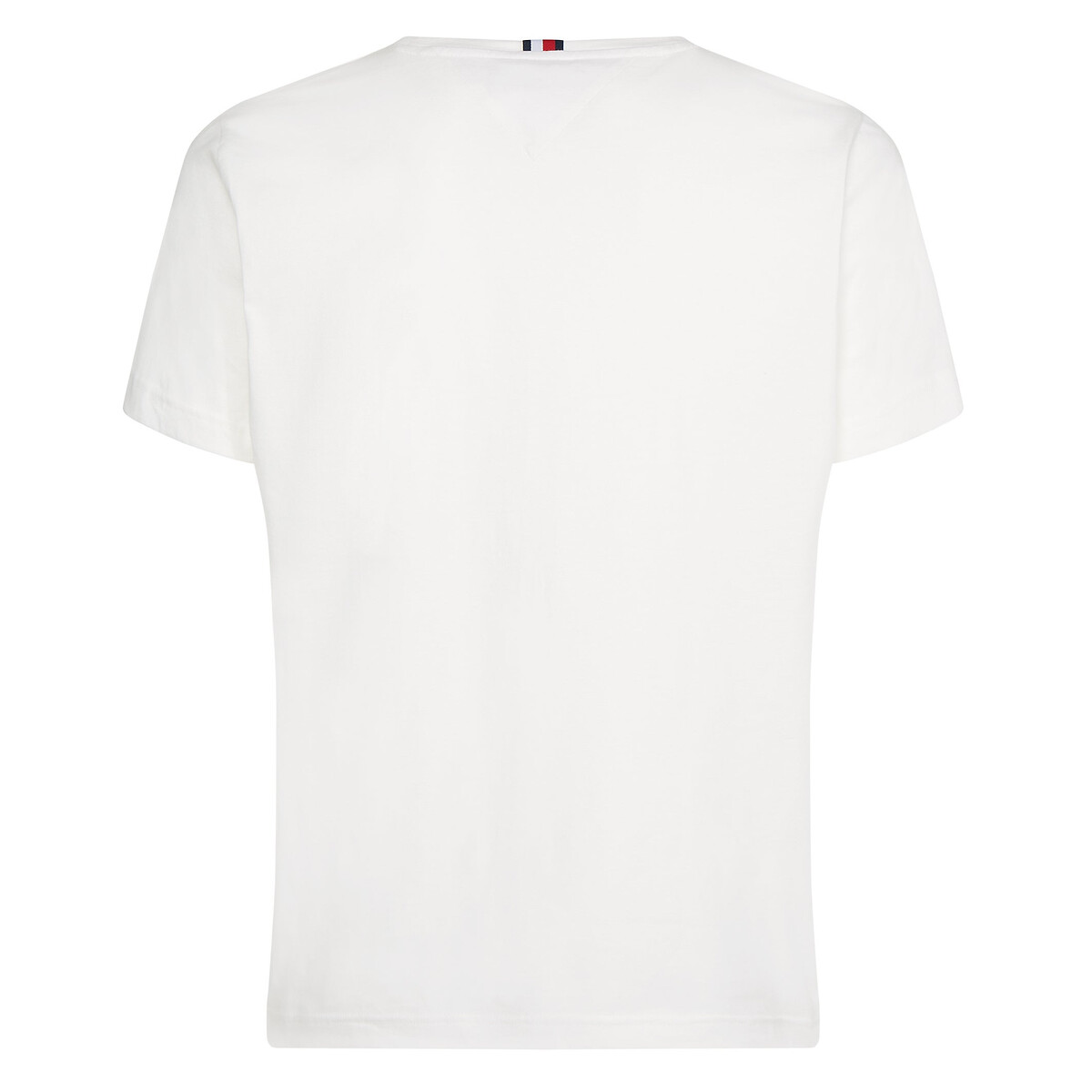 T-shirt Tommy Hilfiger Flag blanc, TOMMY HILFIGER