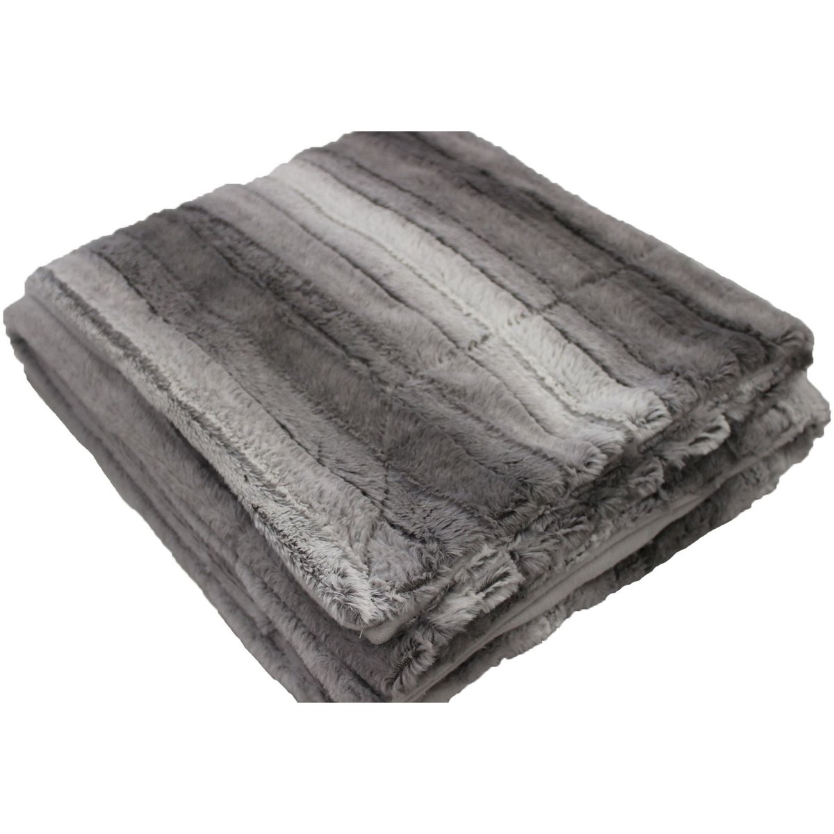 Plaid a poils Noli gris, EDEN