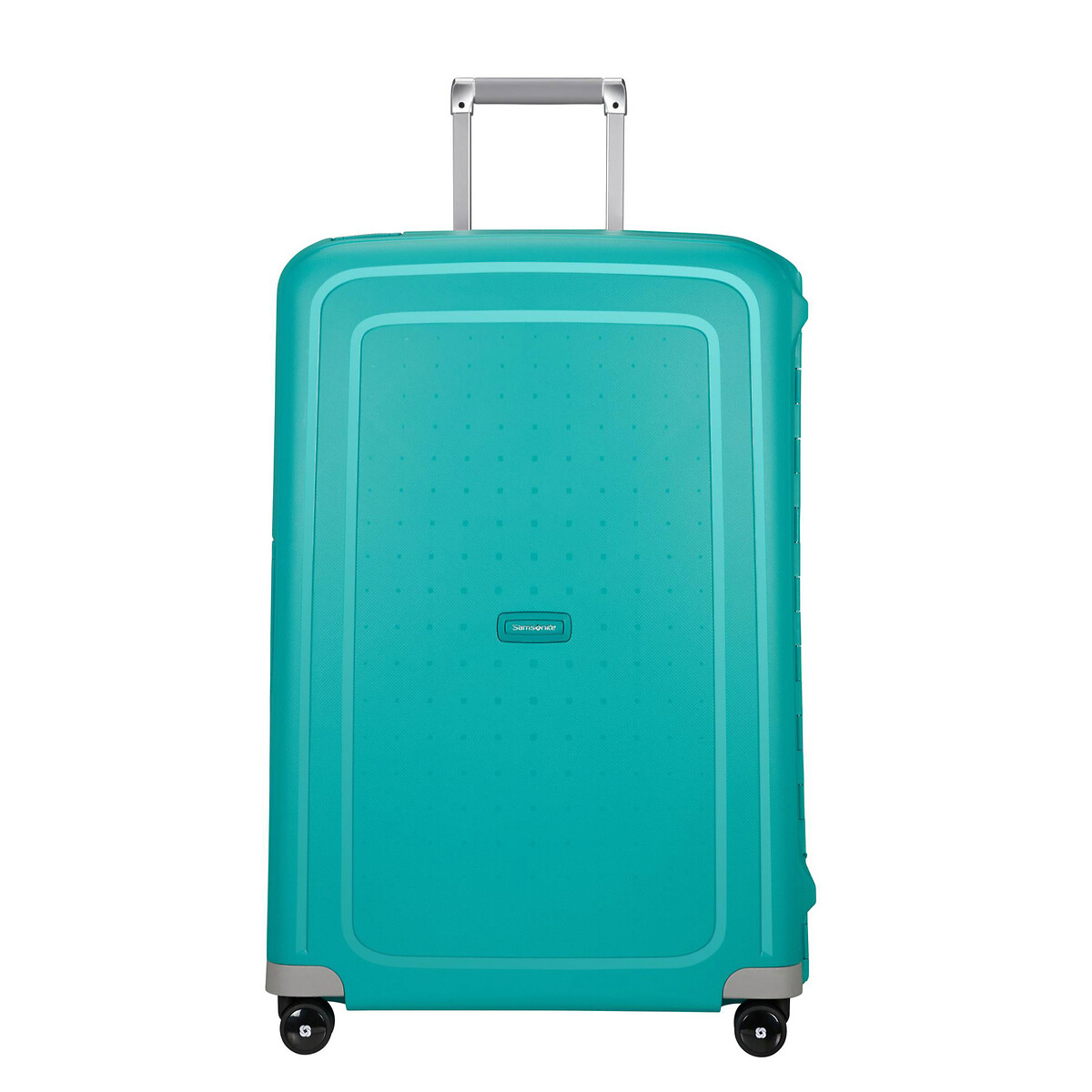 Mala de viagem grande S'Cure, 75 cm, com 4 rodas, da Samsonite azul, SAMSONITE