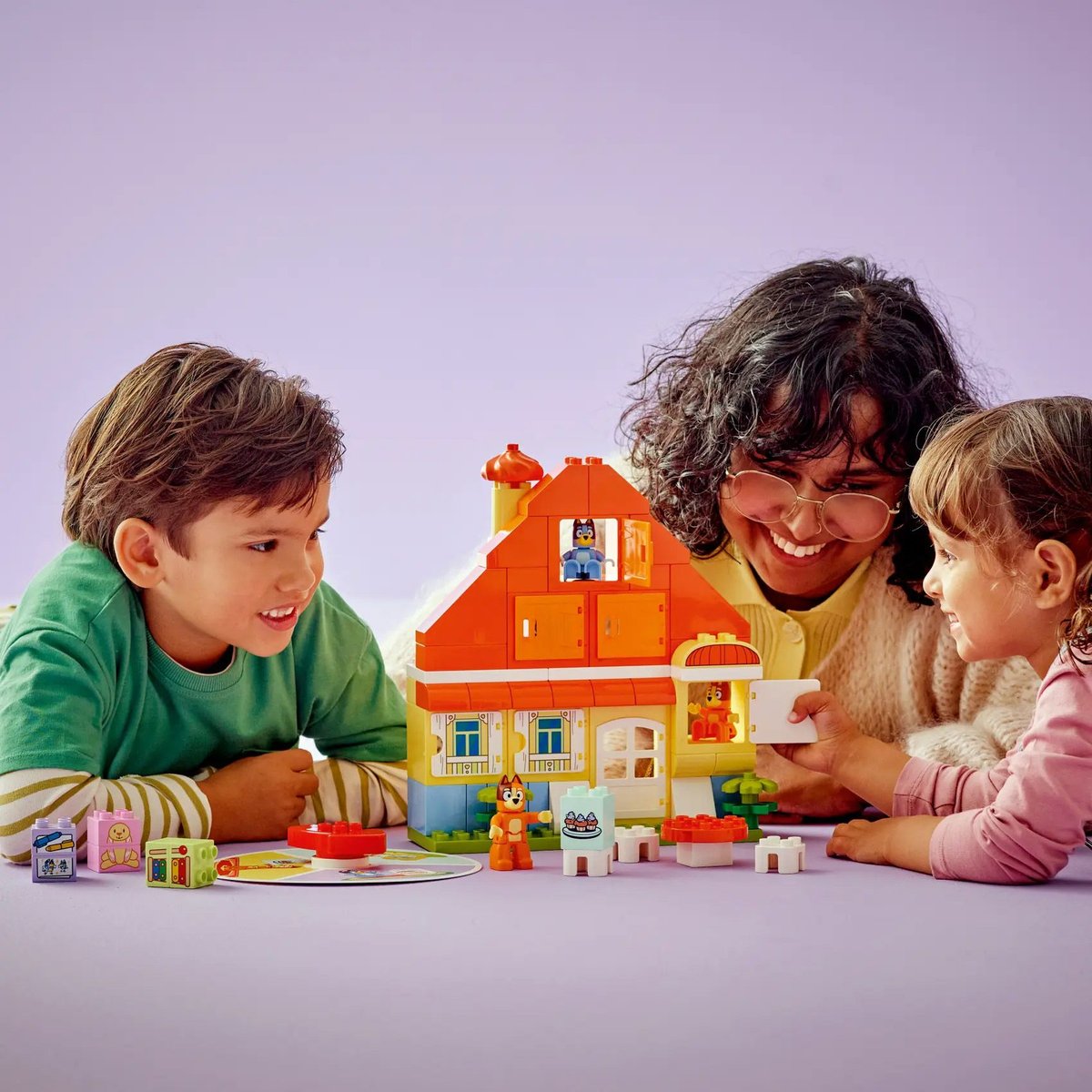 LEGO Bluey - Maison de Famille et Jeu de Mémoire - 10459 pour Enfants couleur unique, LEGO