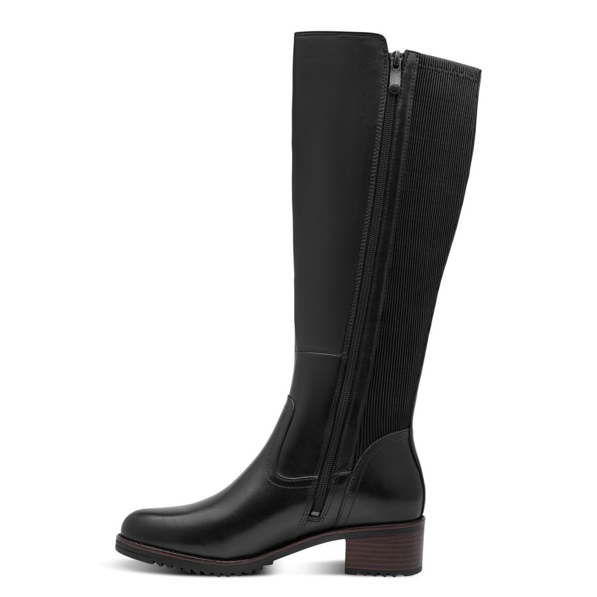Bottes talon bloc noir, MARCO TOZZI