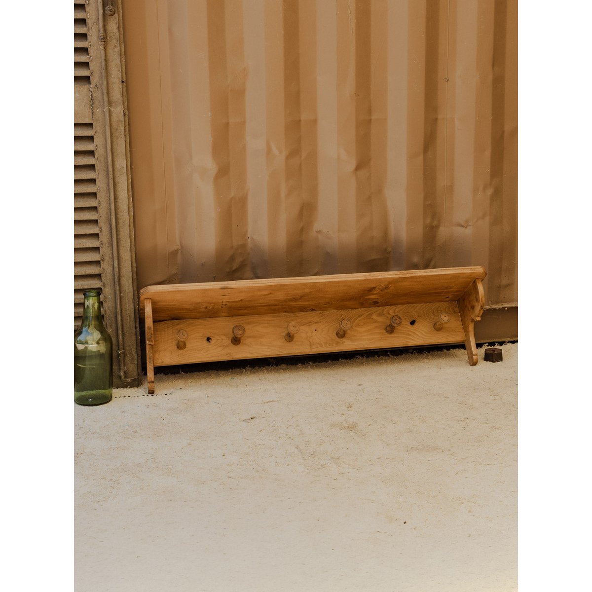 Porte-manteau en bois Max N°373 - Bon état bois clair, DEBONGOUT