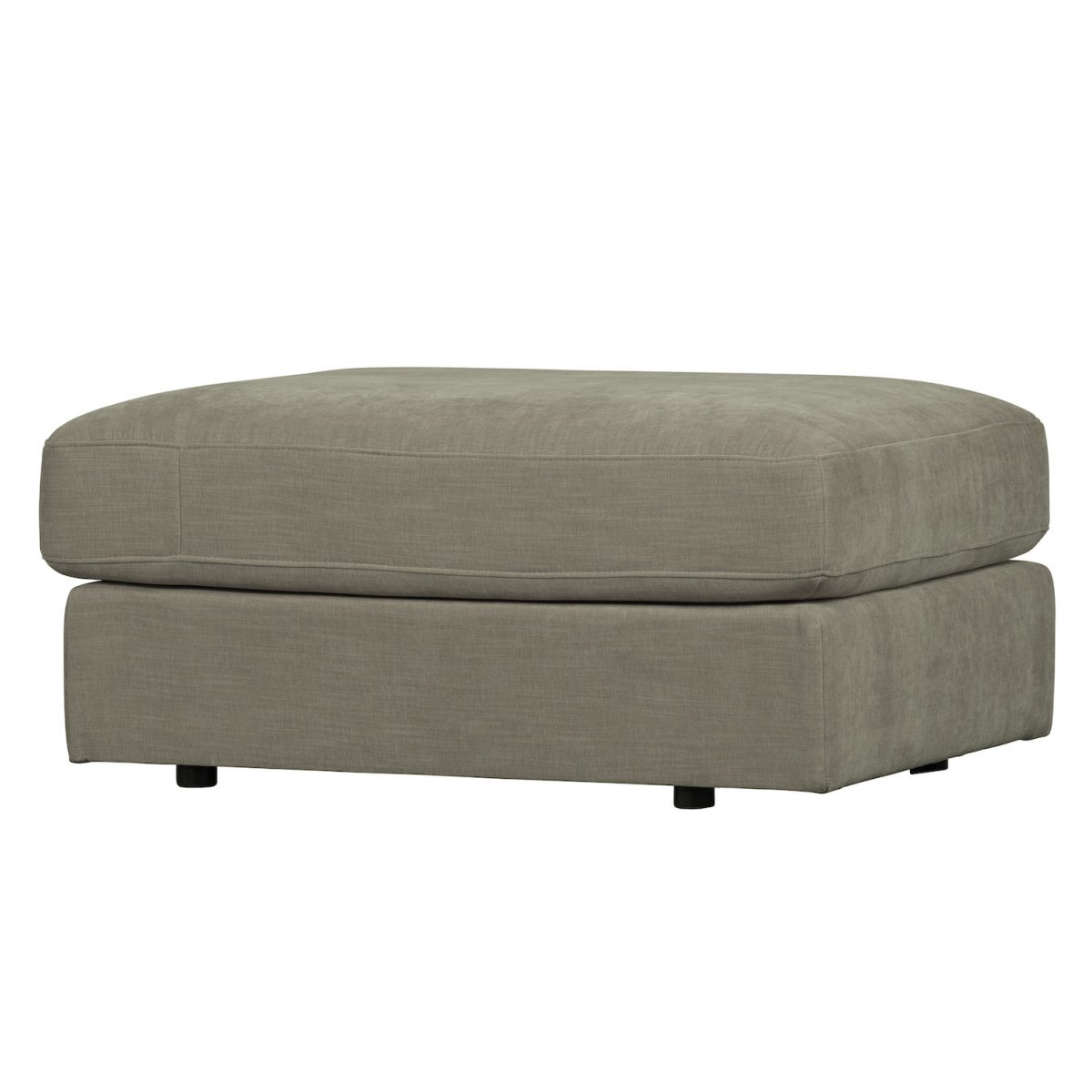 Pouf modulable en tissu - FAMILY gris, WOOOD