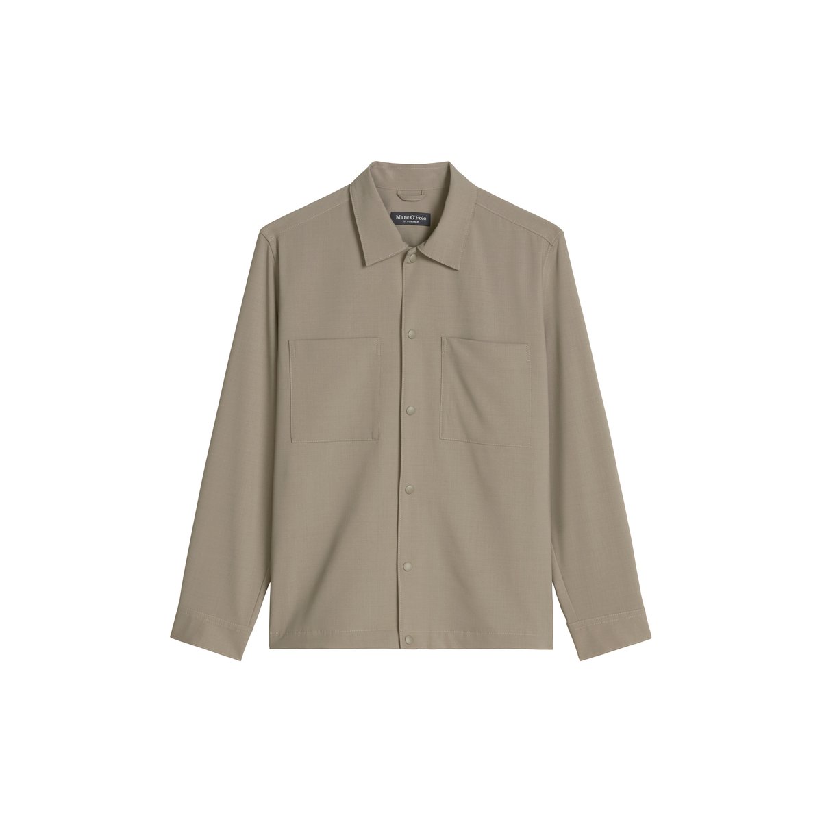 Survêtement Travel Collection en Tech Wool Blend extensible marron, MARC O'POLO