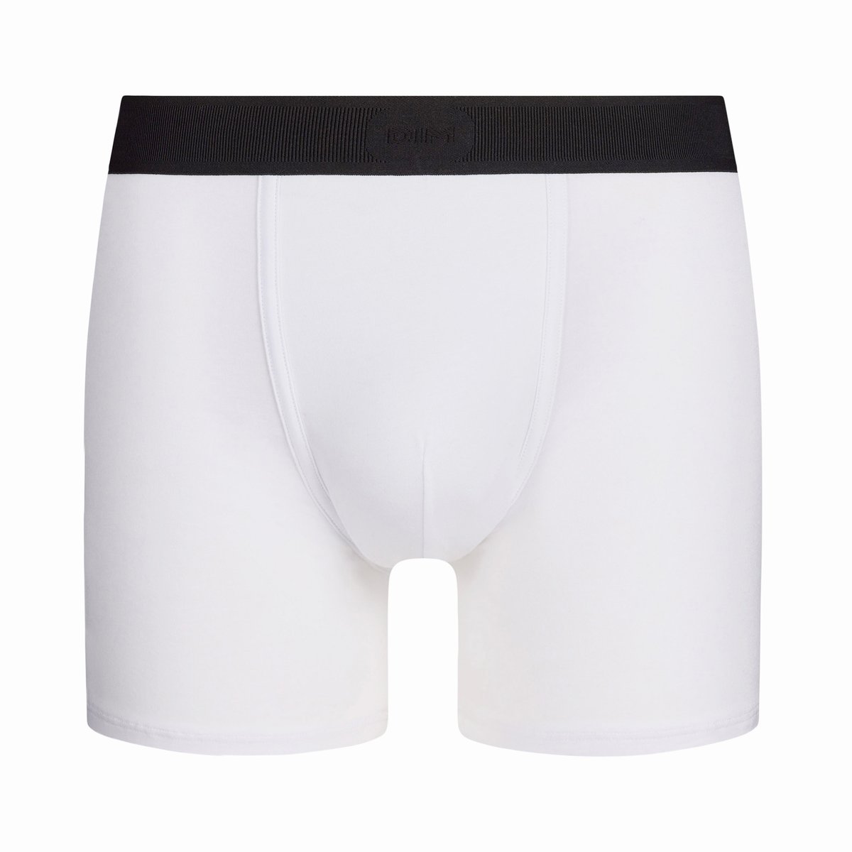 Boxer mi-long Signature blanc, DIM
