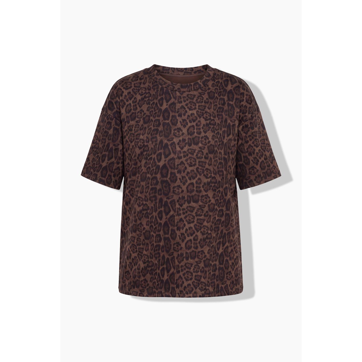 T-shirt, coupe oversize daim foncé, STUDIO UNTOLD