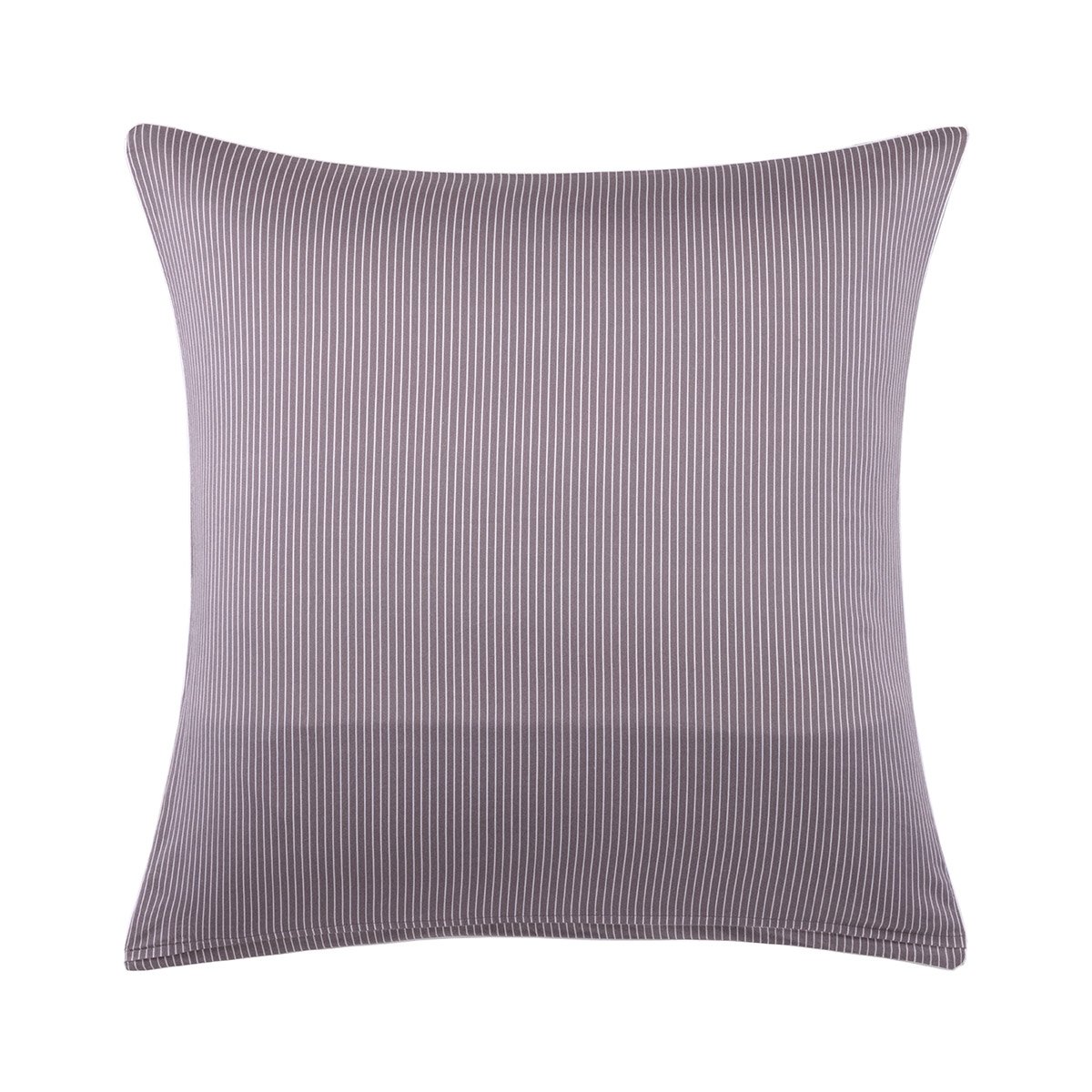 Taie d'oreiller en satin de coton lavé, L OMBRE multicolore, LACOSTE HOME