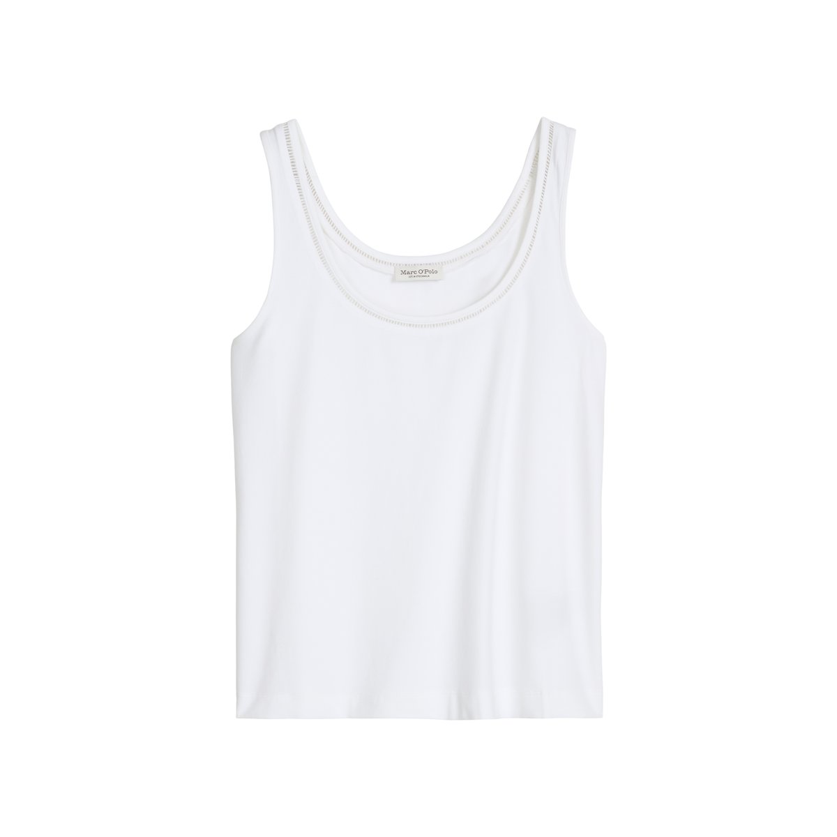 Top relaxed avec TENCEL™ Modal blanc, MARC O'POLO