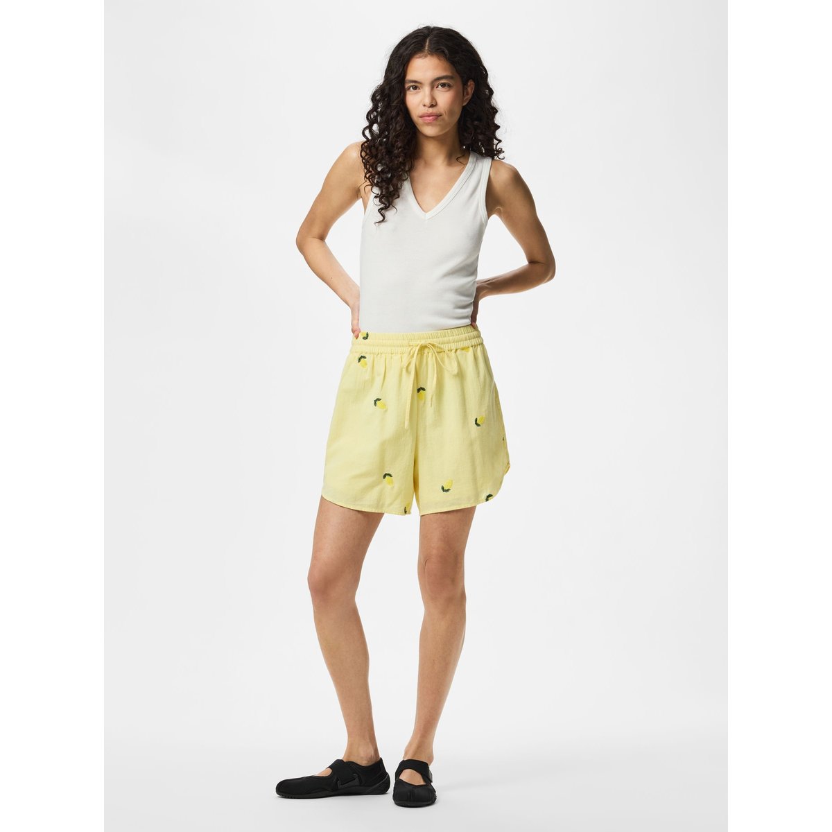 Short jaune - pale banana 1, PIECES