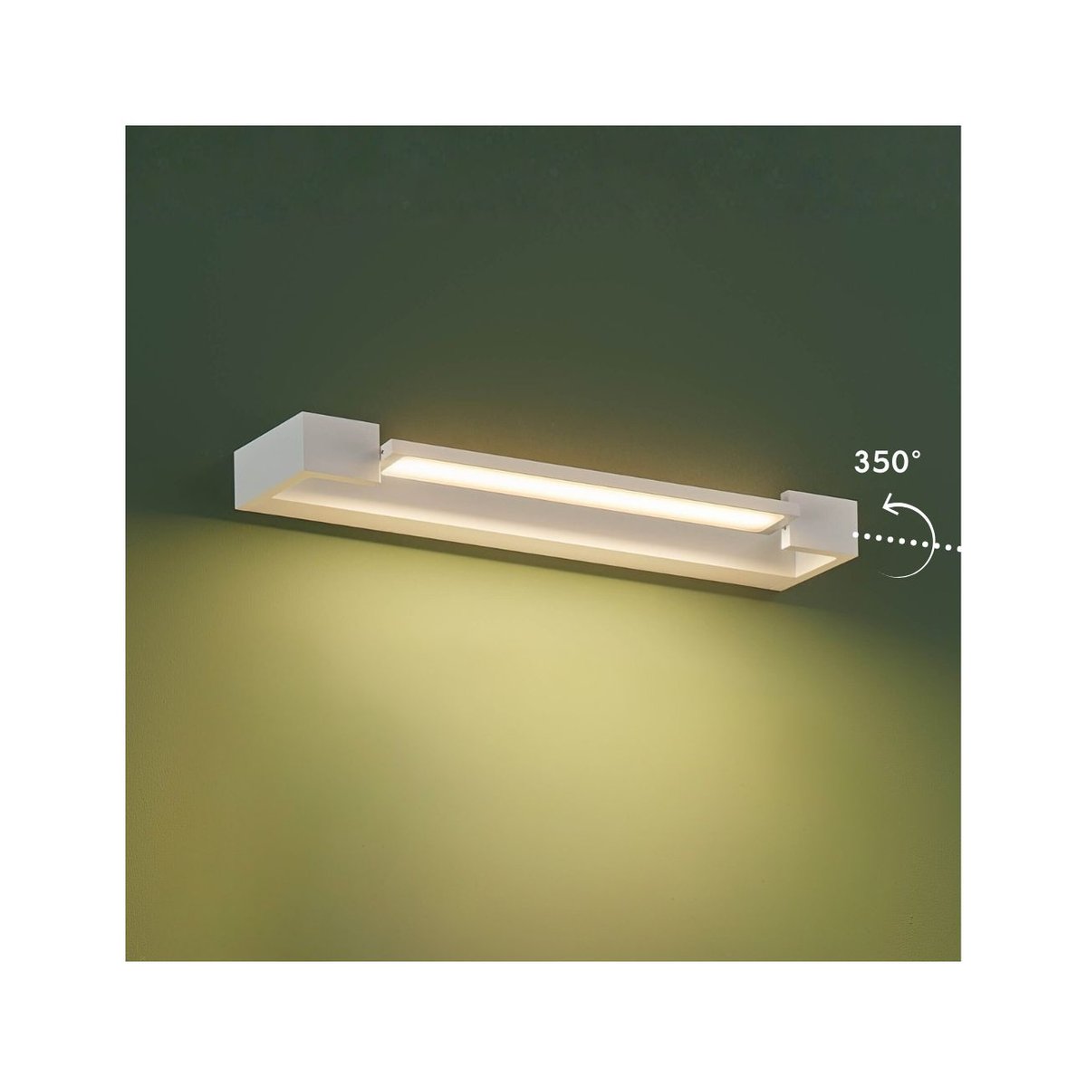 Applique LED orientable fine - ORLÈNE blanc, KOSILUM