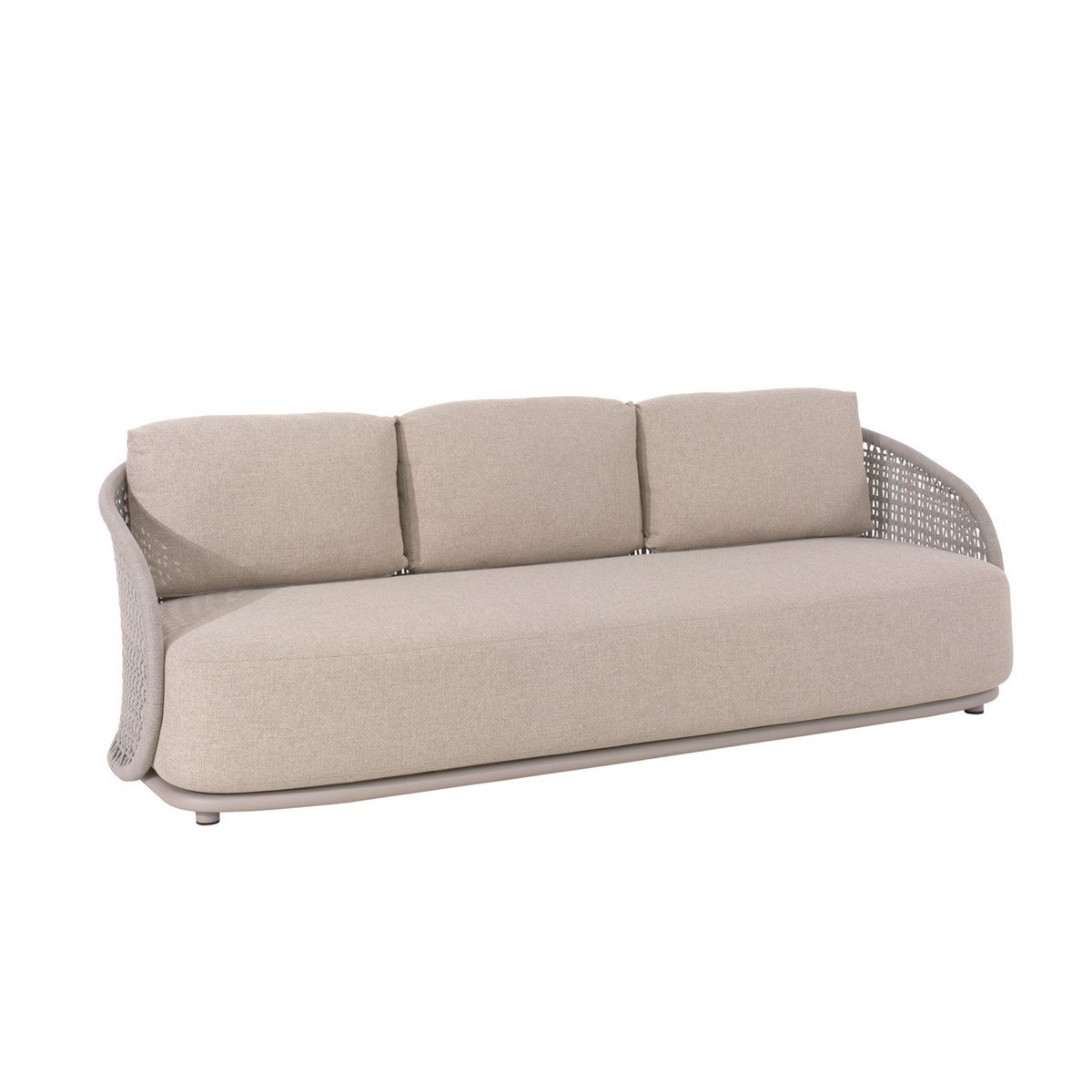 Canapé de jardin 3 places, AMORA beige, GESCOVA