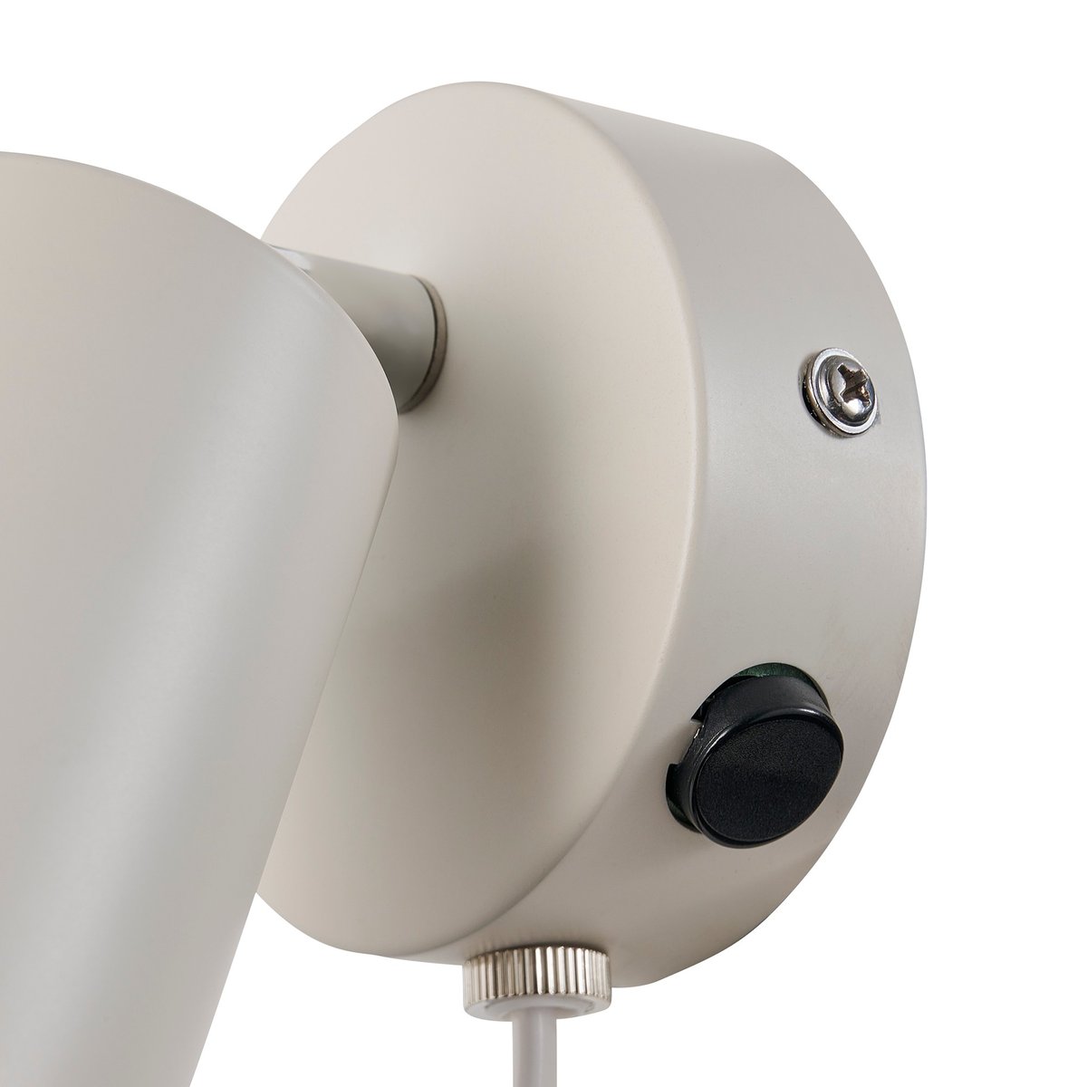 Applique murale spot orientable en métal, EXPLORE blanc, NORDLUX