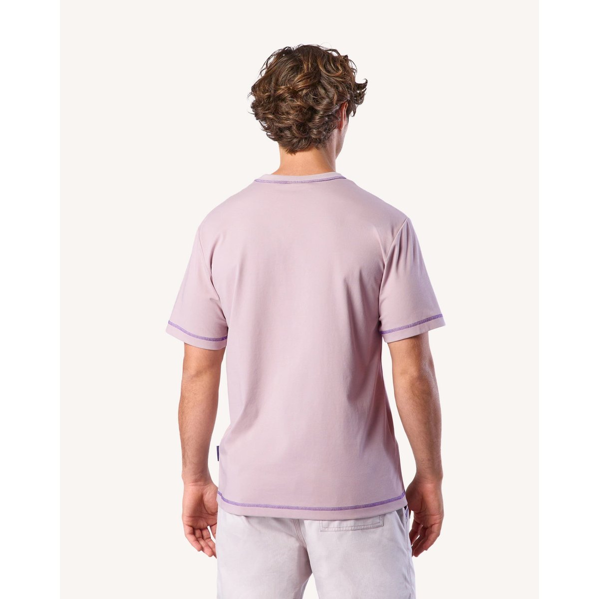 T-shirt LUGNY rose grisé, FAGUO